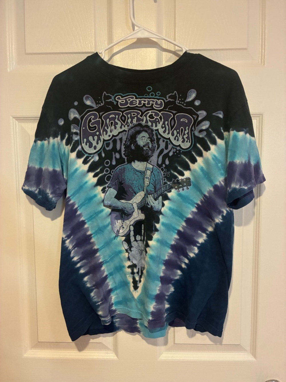 Jerry Garcia Tie-Dye Short Sleeve Shirt